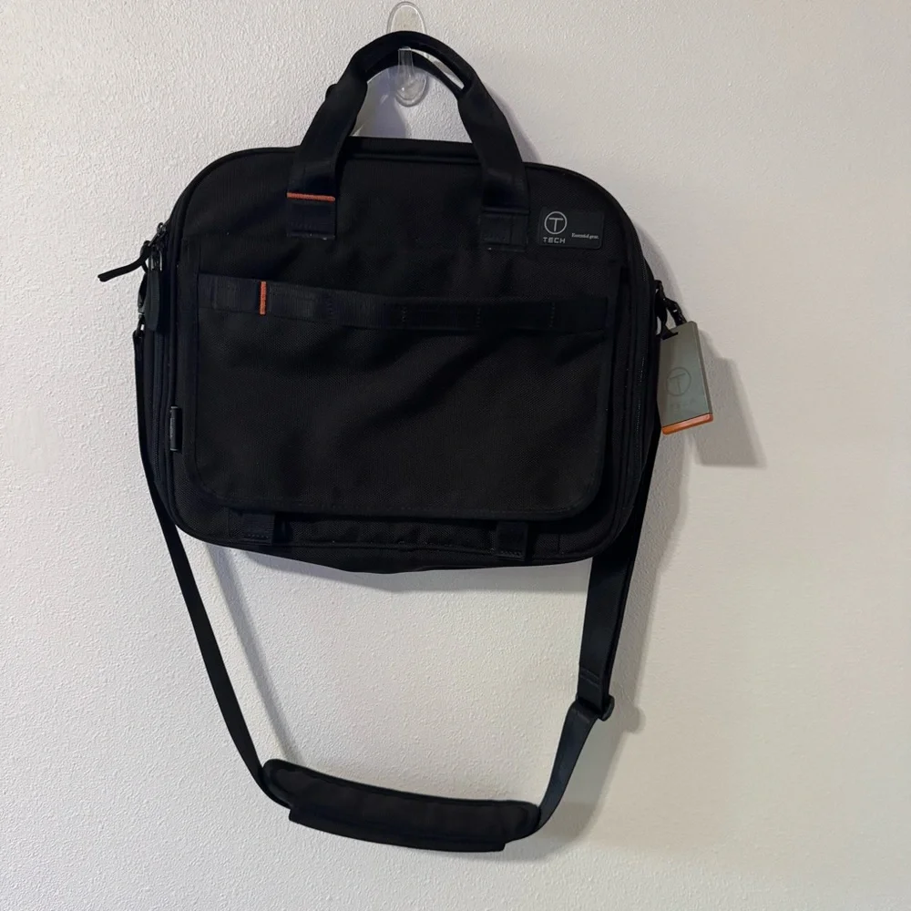 Tumi T-Tech Essential Gear Messenger Bag Shoulder Strap Trolley Sleeve Black